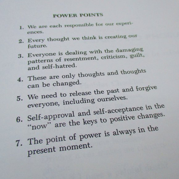 Love Yourself, Heal Your Life Workbook Louise Hay - Picture 7 of 9